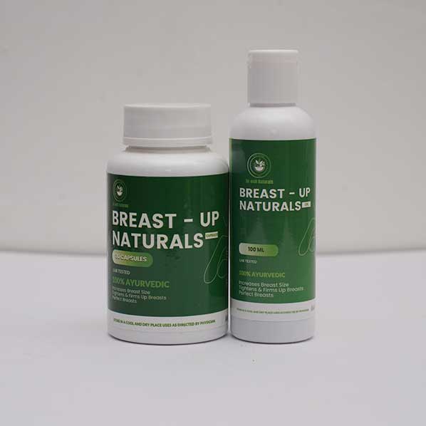 Breast Up Naturals Capsule + Breast Up Naturals Oil