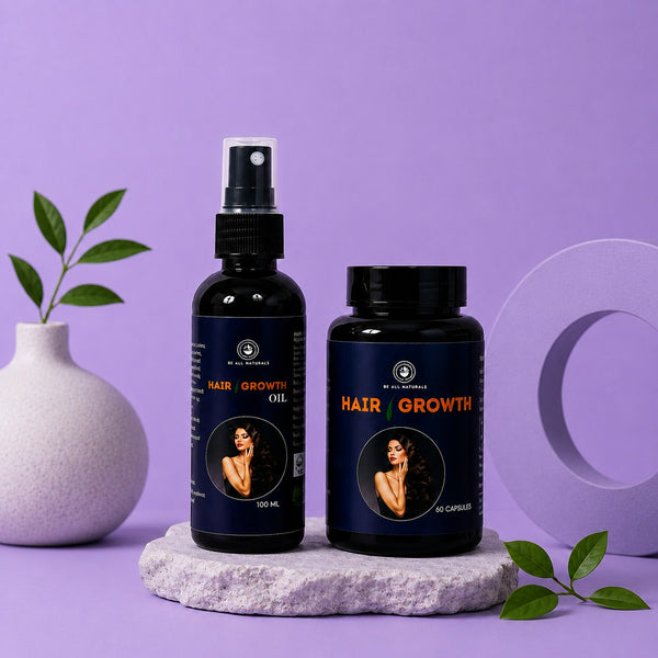 Hair growth capsule + Hair growth oil combo